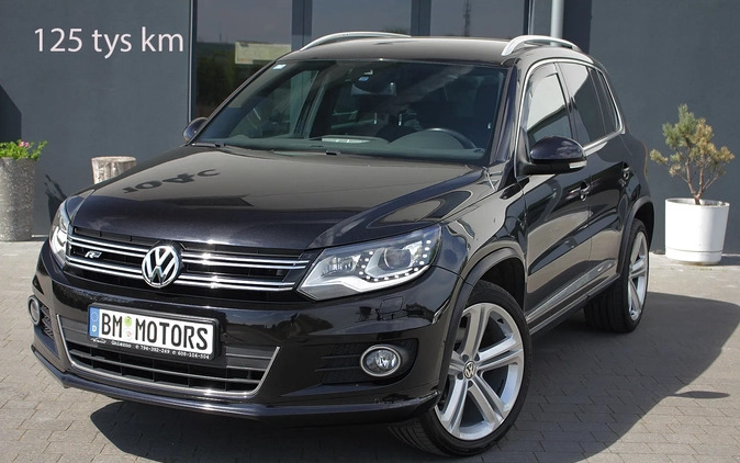 Volkswagen Tiguan cena 58700 przebieg: 125586, rok produkcji 2014 z Gniezno małe 466